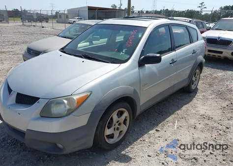2003 Pontiac Vibe z USA, uszkodzony, nr VIN 5Y2SL62893Z422953
